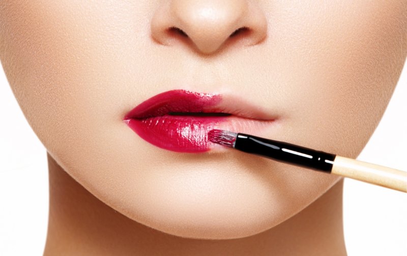 Lippenstift of lipglosspenseel