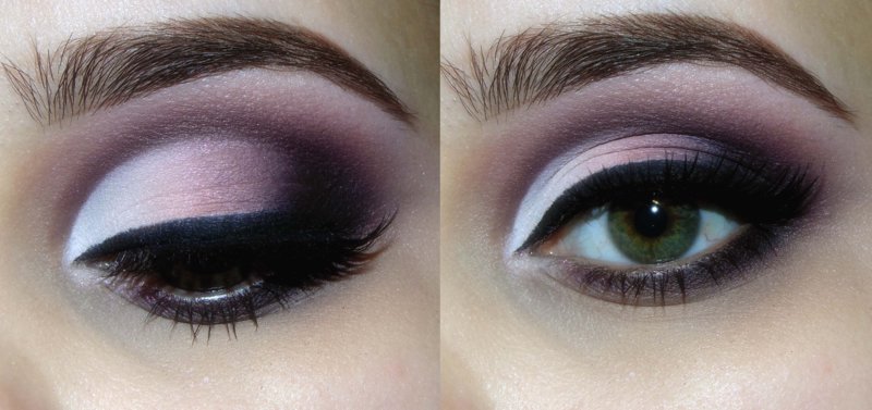 Maquillage inversement avec ombres