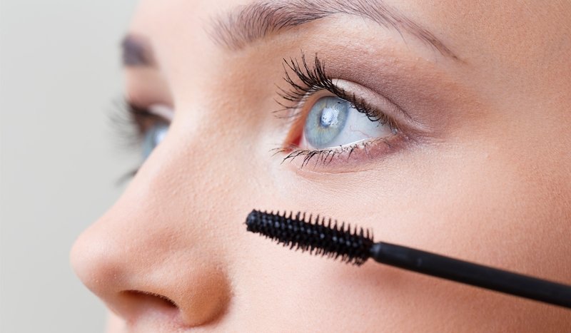 Mascara applicatie