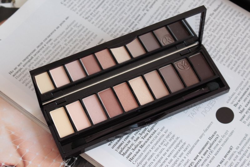 Palette d'ombres à paupières Yves Rocher nue