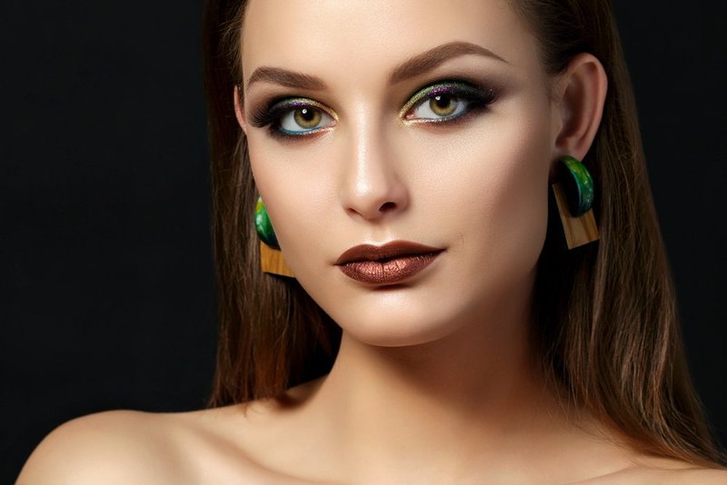 Make-up voor blondines met groene ogen