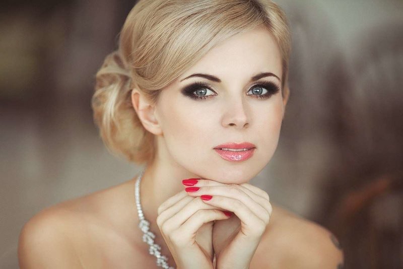 Maquillage de mariage pour les blondes