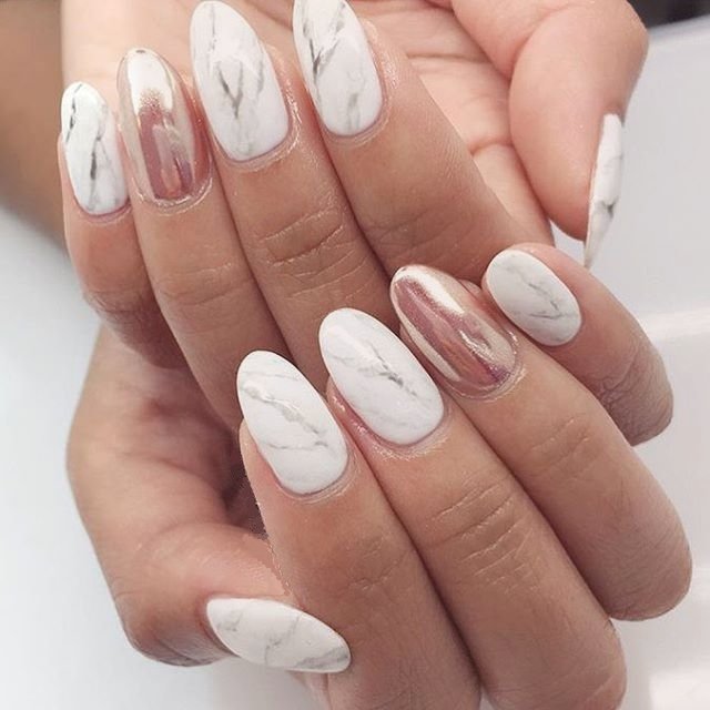 Manicure spinnenweb