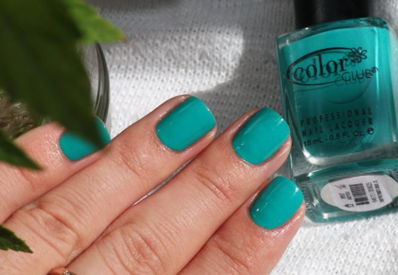 Vernis gel turquoise