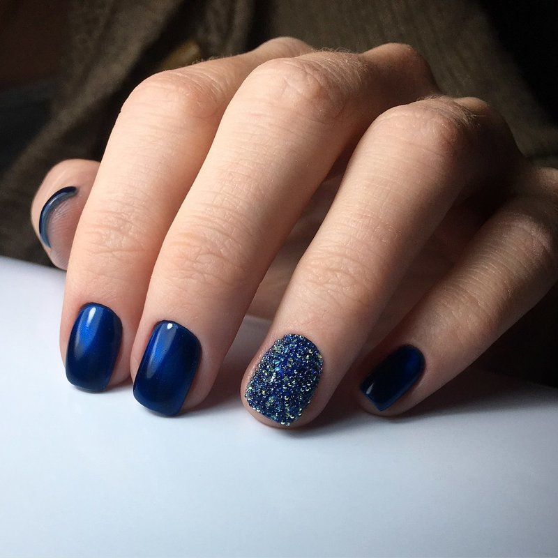 Bleu gel polonais