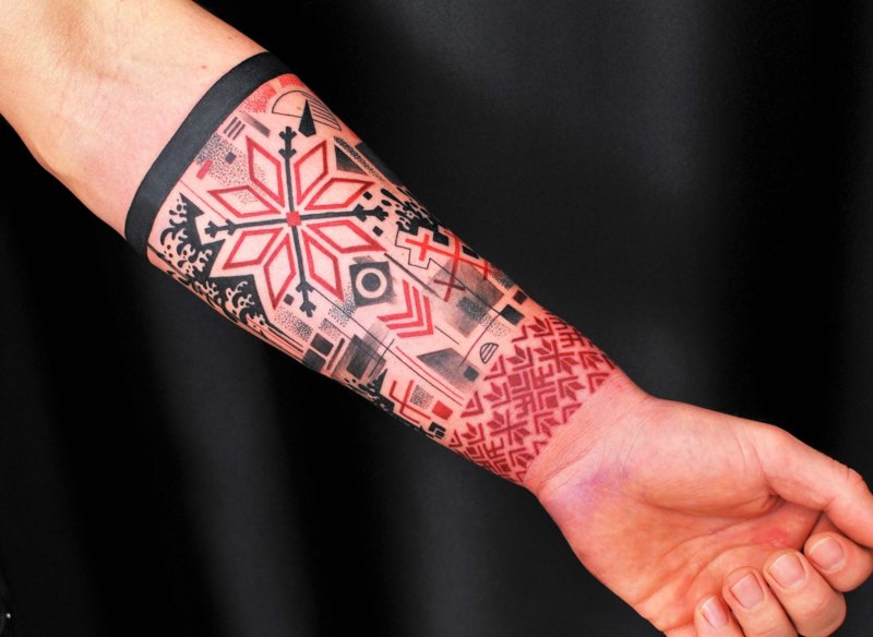 Slavische tattoo-amuletten