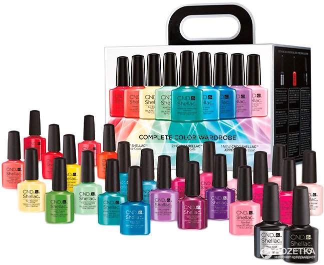 Ensemble de gels de couleur