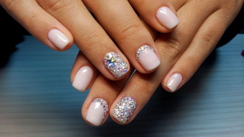 Ombre avec strass