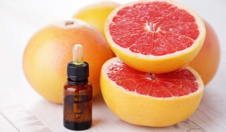 Masca de par de grapefruit