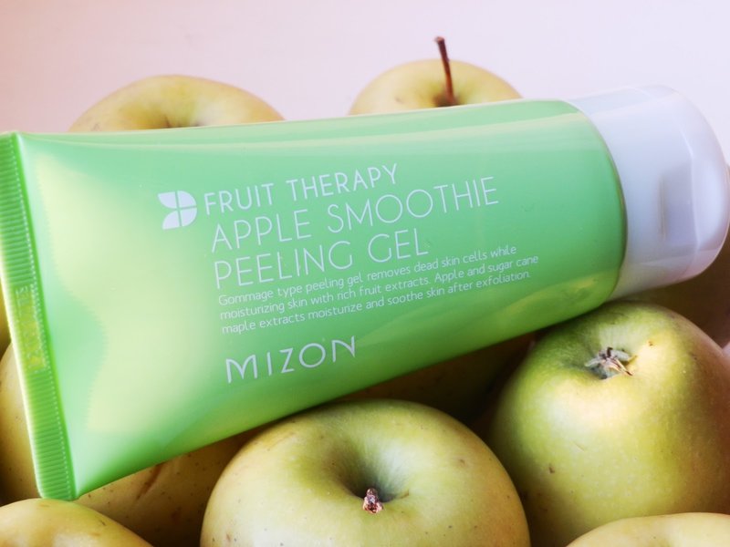 Gel-peeling aux smoothies et aux pommes Mizon