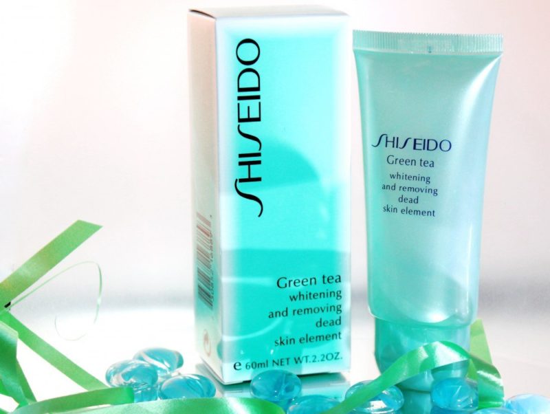 Shiseido Groene Thee Gezichtspeeling