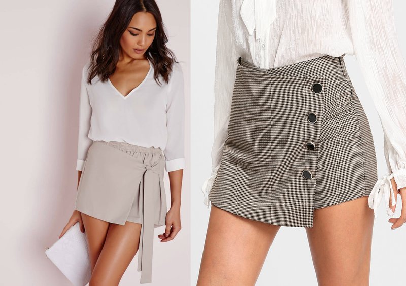 Looks féminins avec mini short