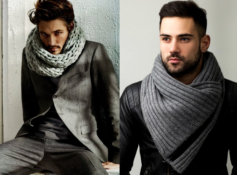 De quoi porter le snood masculin?