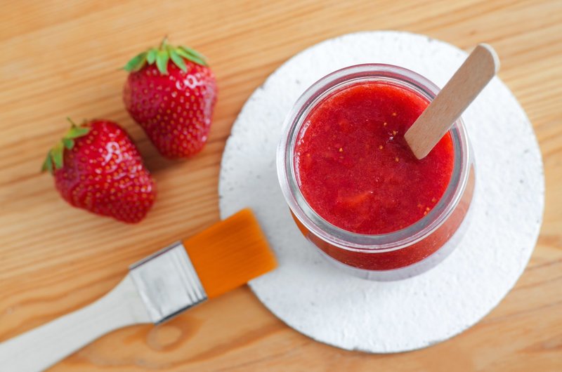 Fruit gezichtsmasker