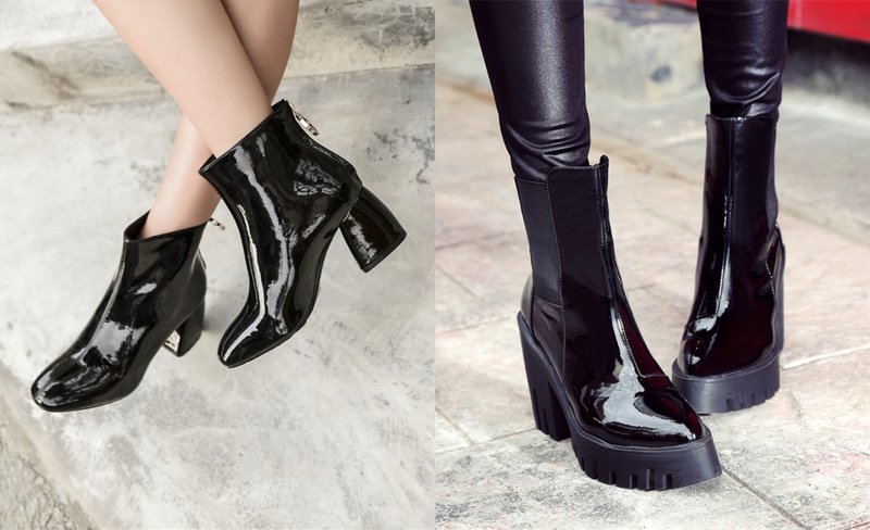 Bottes noires spectaculaires: tendances 2019-2020