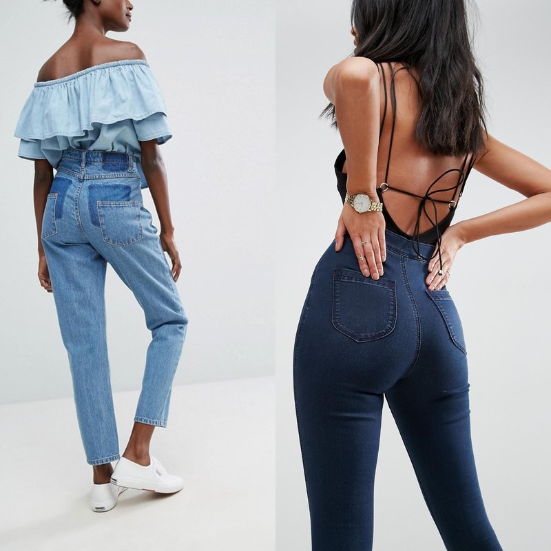 Jeans taille haute: nouveau 2019