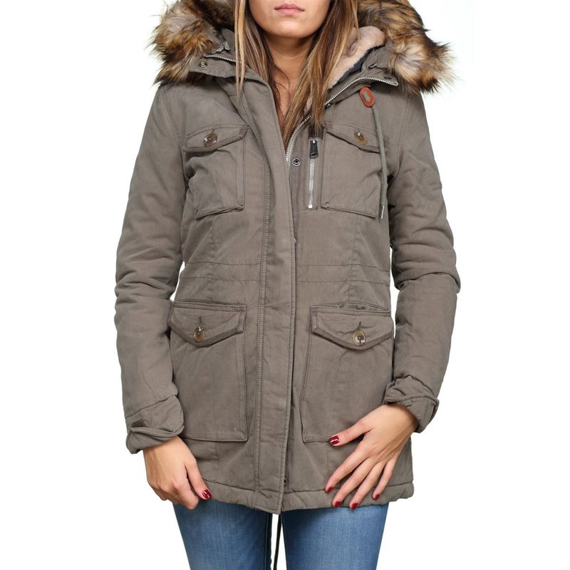 Parka gris