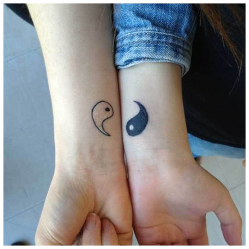 Tatuajul Yin yang