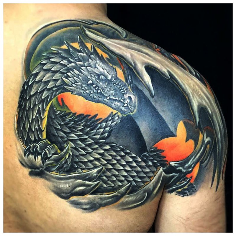 Dragon tattoo