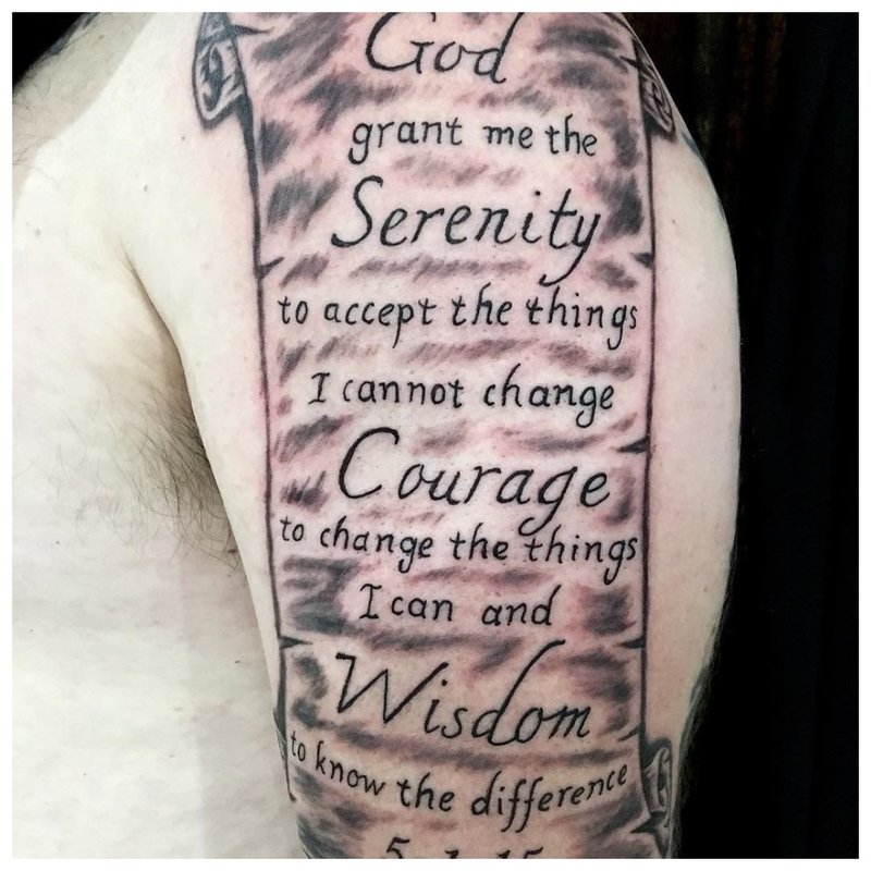 Schoudertattoo