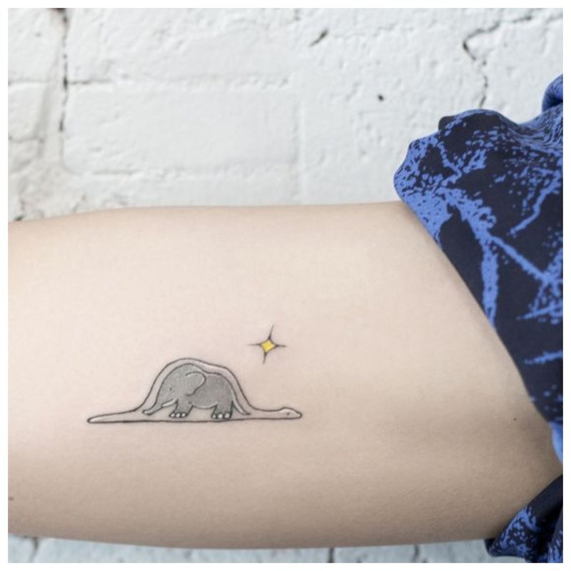 Tatouage d'éléphant