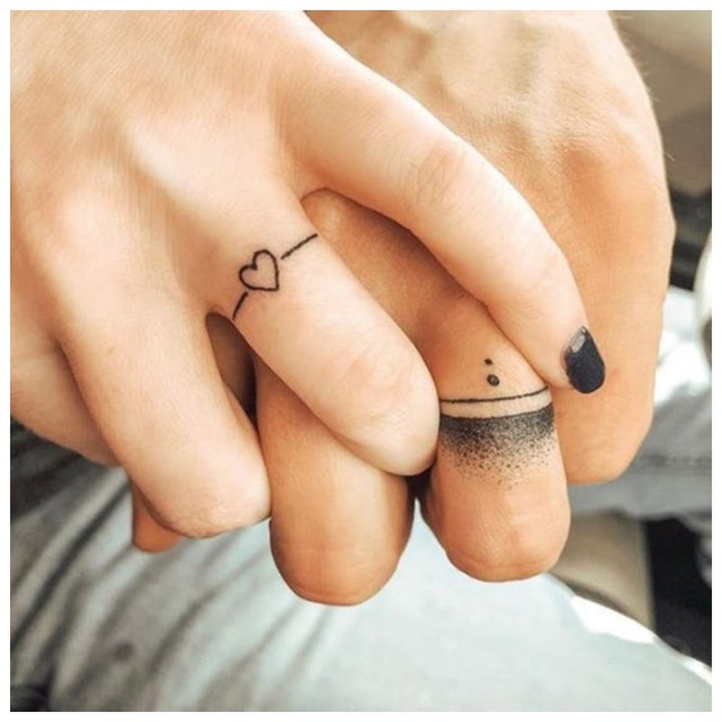 Double tatouage pour les amoureux