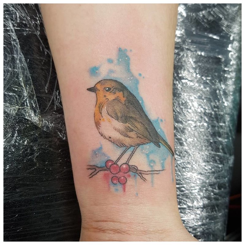 Tatuaj de încheietura animalului