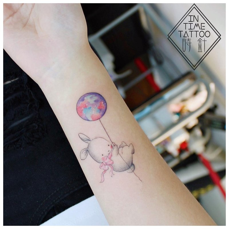 Tatouage animal au poignet