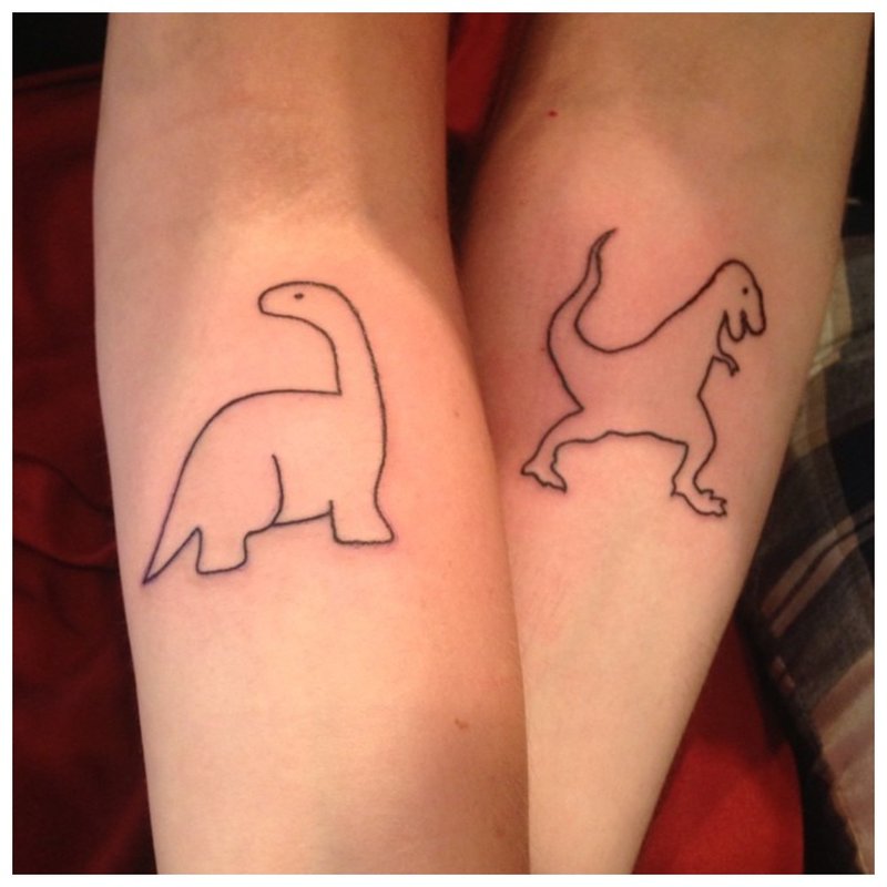 Tatouage animal pour les amoureux