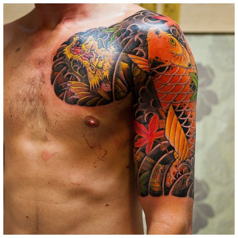 Tatouage de style japonais